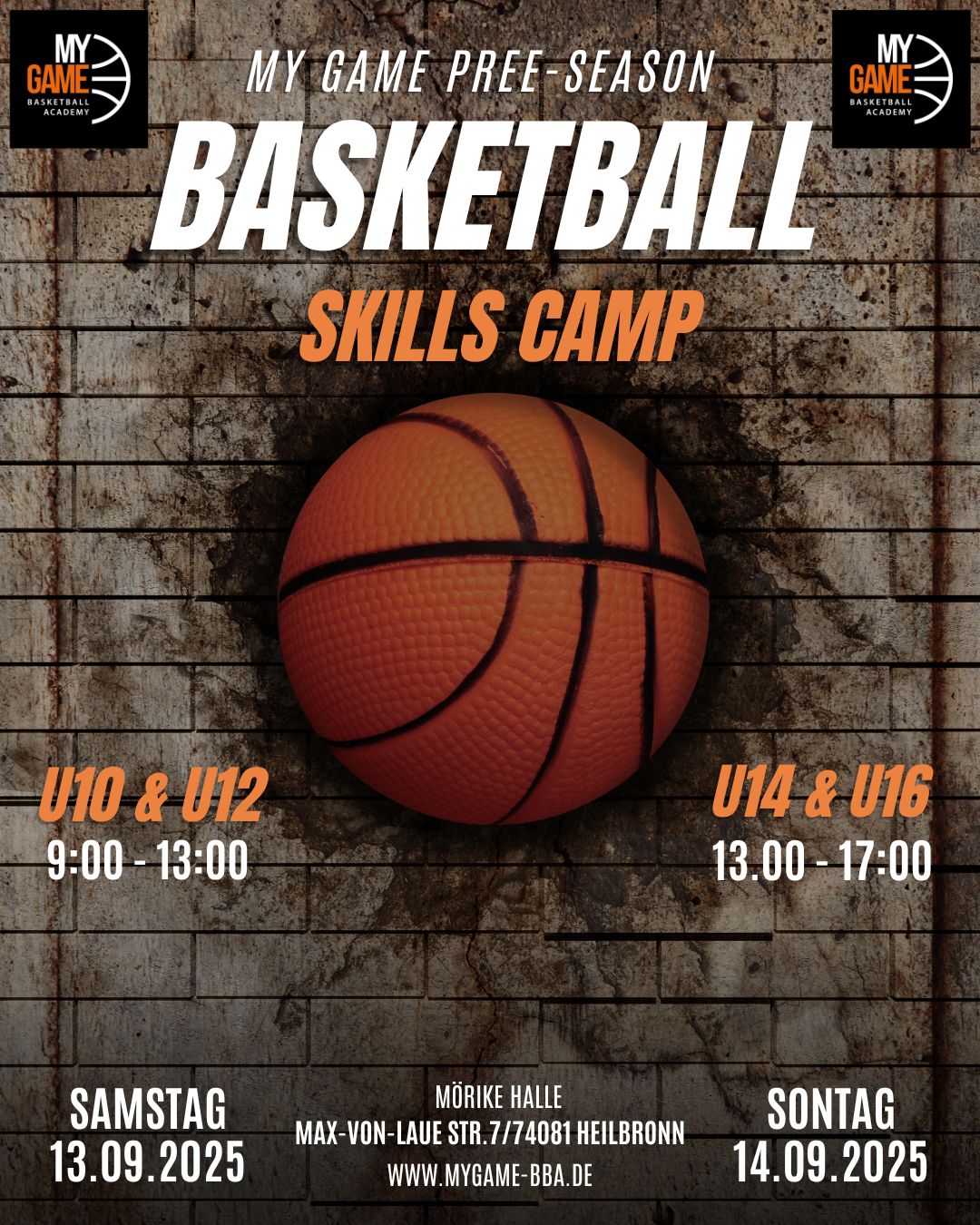 Basketball Skills Camp Training in Heilbronn - My Game Basketball Academy